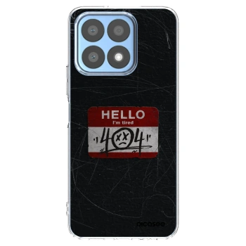 Picasee átlátszó szilikon tok az alábbi mobiltelefonokra Honor X8a - HELLO 404