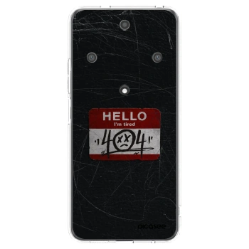 Picasee átlátszó szilikon tok az alábbi mobiltelefonokra Honor Magic5 Lite 5G - HELLO 404