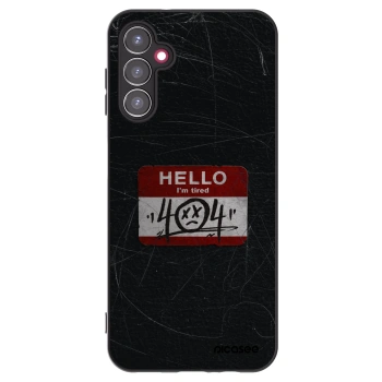 Picasee fekete szilikon tok az alábbi mobiltelefonokra Samsung Galaxy A14 4G A145R - HELLO 404