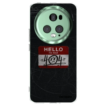 Picasee átlátszó szilikon tok az alábbi mobiltelefonokra Honor Magic5 Pro - HELLO 404
