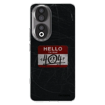 Picasee átlátszó szilikon tok az alábbi mobiltelefonokra Honor 90 5G - HELLO 404