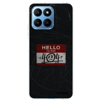 Picasee átlátszó szilikon tok az alábbi mobiltelefonokra Honor 70 Lite - HELLO 404