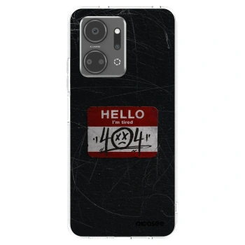Picasee átlátszó szilikon tok az alábbi mobiltelefonokra Honor X7a - HELLO 404