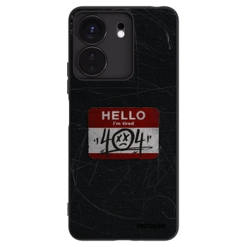 Picasee fekete szilikon tok az alábbi mobiltelefonokra Xiaomi Redmi 13C 4G - HELLO 404