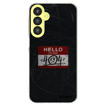 Picasee átlátszó szilikon tok az alábbi mobiltelefonokra Samsung Galaxy A25 A256B 5G - HELLO 404