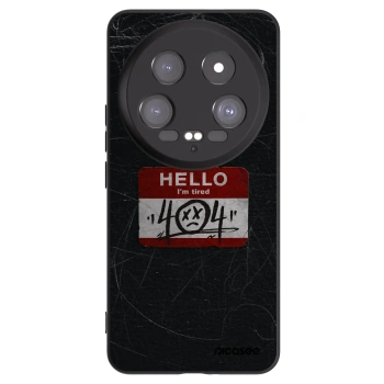 Picasee fekete szilikon tok az alábbi mobiltelefonokra Xiaomi 14 Ultra - HELLO 404