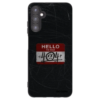 Picasee fekete szilikon tok az alábbi mobiltelefonokra Samsung Galaxy A05s A057G - HELLO 404