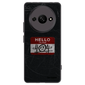 Picasee fekete szilikon tok az alábbi mobiltelefonokra Xiaomi Redmi A3 - HELLO 404