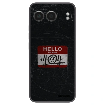 Picasee fekete szilikon tok az alábbi mobiltelefonokra OnePlus Nord 4 - HELLO 404