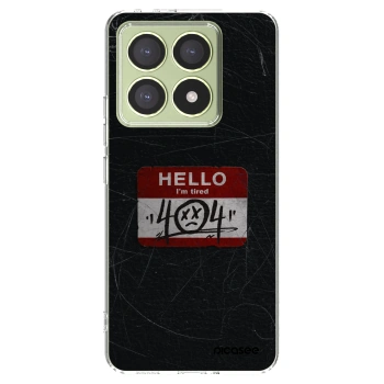 Picasee átlátszó szilikon tok az alábbi mobiltelefonokra Xiaomi 14T - HELLO 404