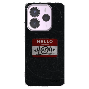 Picasee átlátszó szilikon tok az alábbi mobiltelefonokra Xiaomi Redmi Note 14 5G - HELLO 404