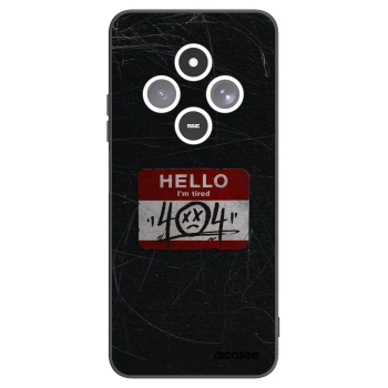 Picasee fekete szilikon tok az alábbi mobiltelefonokra Xiaomi Redmi 14C - HELLO 404