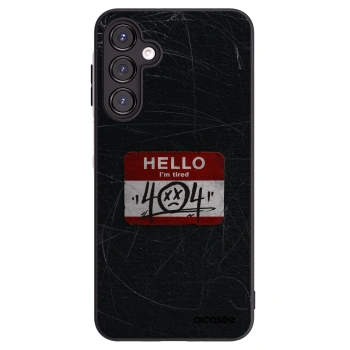 Picasee fekete szilikon tok az alábbi mobiltelefonokra Samsung Galaxy A16 5G - HELLO 404