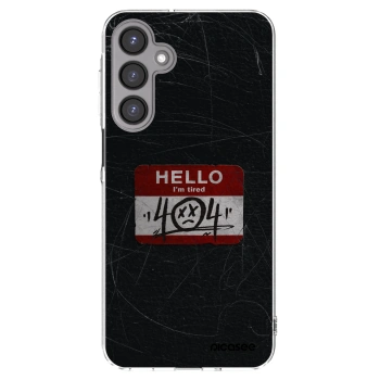 Picasee átlátszó szilikon tok az alábbi mobiltelefonokra Samsung Galaxy A16 5G - HELLO 404