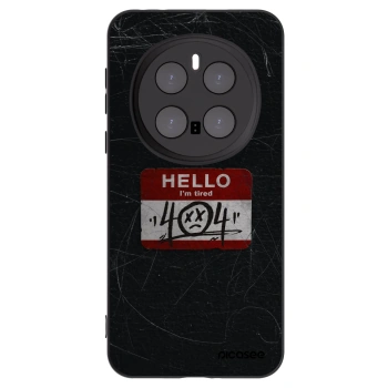 Picasee fekete szilikon tok az alábbi mobiltelefonokra Honor Magic7 Pro 5G - HELLO 404