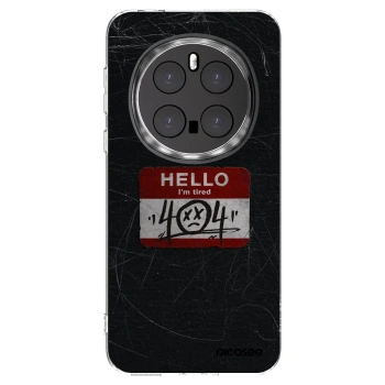 Picasee átlátszó szilikon tok az alábbi mobiltelefonokra Honor Magic7 Pro 5G - HELLO 404