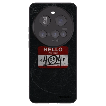 Picasee fekete szilikon tok az alábbi mobiltelefonokra Xiaomi 15 Ultra - HELLO 404