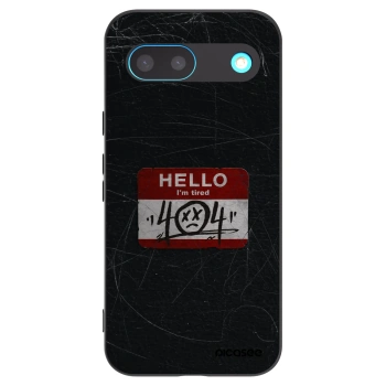 Picasee fekete szilikon tok az alábbi mobiltelefonokra Google Pixel 8 - HELLO 404