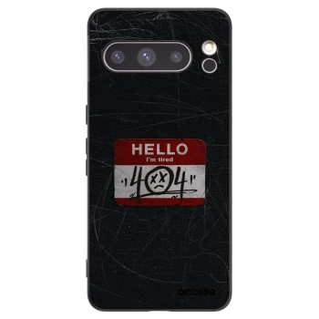 Picasee fekete szilikon tok az alábbi mobiltelefonokra Google Pixel 8 Pro - HELLO 404