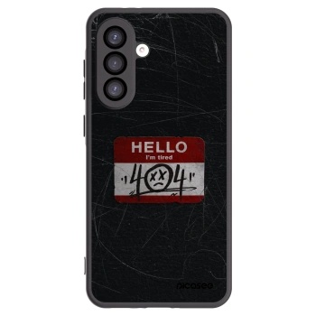 Picasee fekete szilikon tok az alábbi mobiltelefonokra Samsung Galaxy A26 5G A266B - HELLO 404