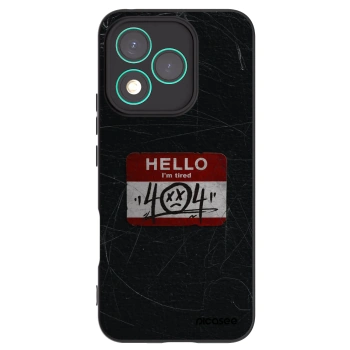 Picasee fekete szilikon tok az alábbi mobiltelefonokra Honor 400 Lite 5G - HELLO 404