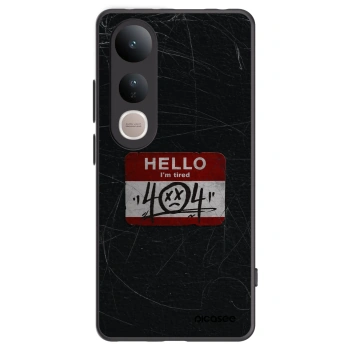 Picasee fekete szilikon tok az alábbi mobiltelefonokra Vivo V50 Lite 5G - HELLO 404
