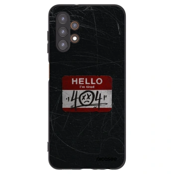 Picasee fekete szilikon tok az alábbi mobiltelefonokra Samsung Galaxy A13 5G - HELLO 404