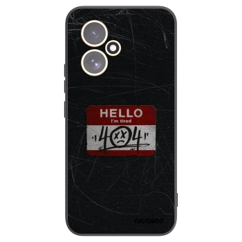 Picasee fekete szilikon tok az alábbi mobiltelefonokra Honor 400 5G - HELLO 404