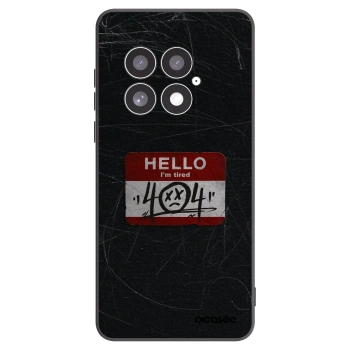Picasee fekete szilikon tok az alábbi mobiltelefonokra OnePlus 13 5G - HELLO 404