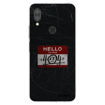 Picasee átlátszó szilikon tok az alábbi mobiltelefonokra Xiaomi Redmi 7 - HELLO 404