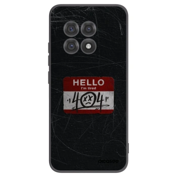 Picasee fekete szilikon tok az alábbi mobiltelefonokra OnePlus 13R 5G - HELLO 404