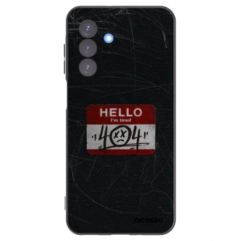 Picasee fekete szilikon tok az alábbi mobiltelefonokra Samsung Galaxy A17 5G - HELLO 404
