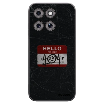 Picasee fekete szilikon tok az alábbi mobiltelefonokra Motorola Moto G77 - HELLO 404