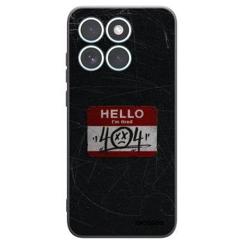 Picasee fekete szilikon tok az alábbi mobiltelefonokra Motorola Edge 70 Fusion - HELLO 404