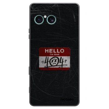 Picasee fekete szilikon tok az alábbi mobiltelefonokra Sony Xperia 10 VII - HELLO 404