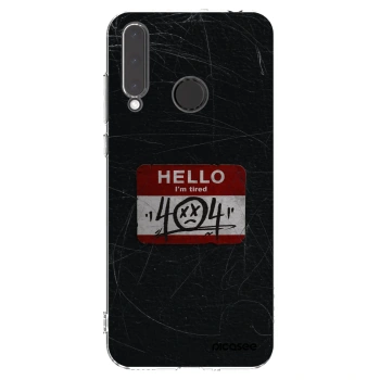 Picasee átlátszó szilikon tok az alábbi mobiltelefonokra Honor 20 Lite - HELLO 404