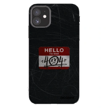 Picasee átlátszó szilikon tok az alábbi mobiltelefonokra Apple iPhone 11 - HELLO 404