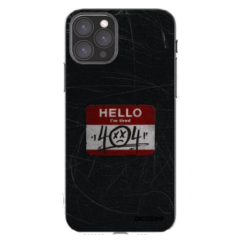 Picasee átlátszó szilikon tok az alábbi mobiltelefonokra Apple iPhone 11 Pro - HELLO 404