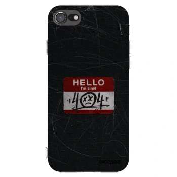 Picasee átlátszó szilikon tok az alábbi mobiltelefonokra Apple iPhone 8 - HELLO 404