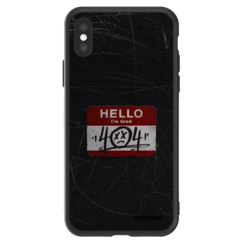 Picasee ULTIMATE CASE Apple iPhone X/XS - készülékre - HELLO 404