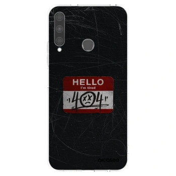 Picasee átlátszó szilikon tok az alábbi mobiltelefonokra Huawei P40 Lite E - HELLO 404