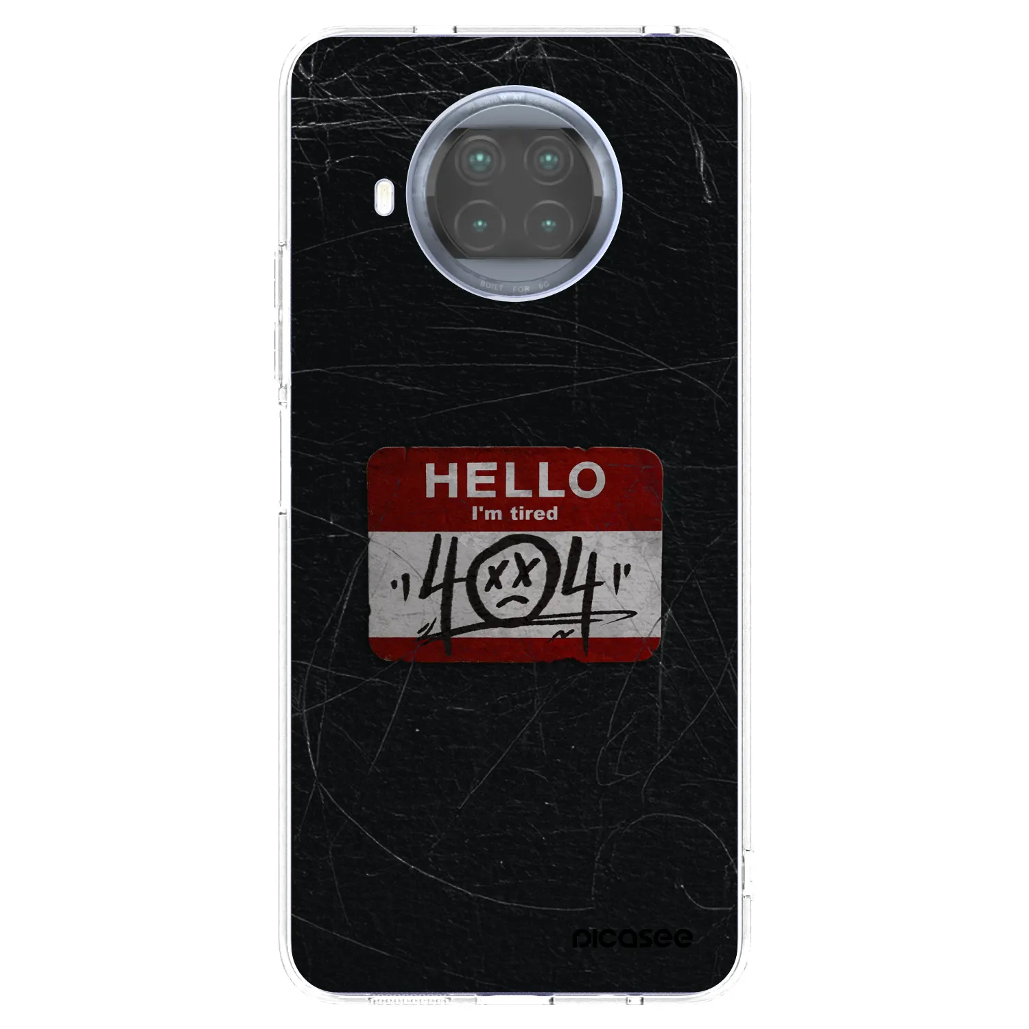 Picasee átlátszó szilikon tok az alábbi mobiltelefonokra Xiaomi Mi 10T Lite - HELLO 404