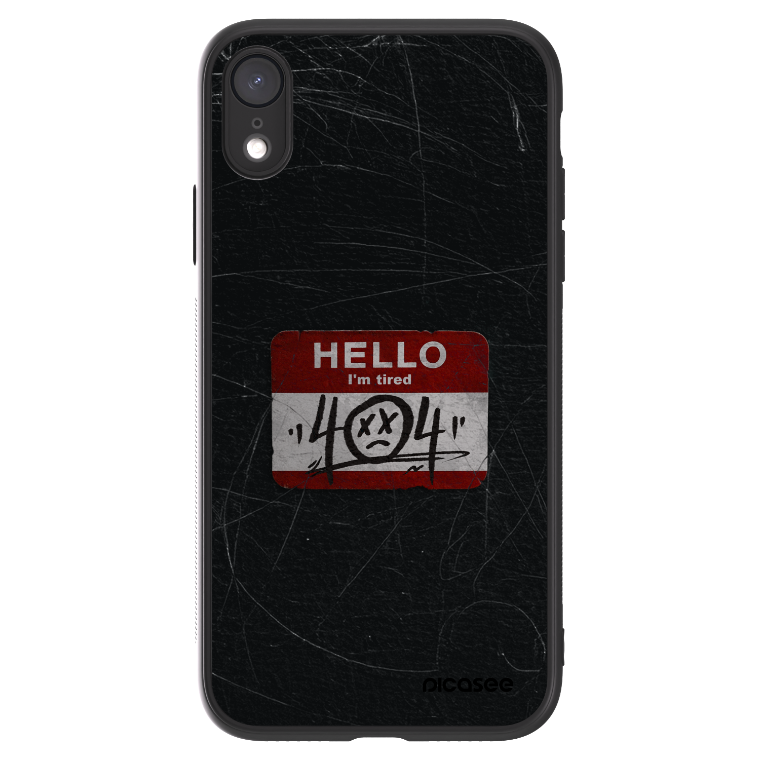 Picasee ULTIMATE CASE Apple iPhone XR - készülékre - HELLO 404