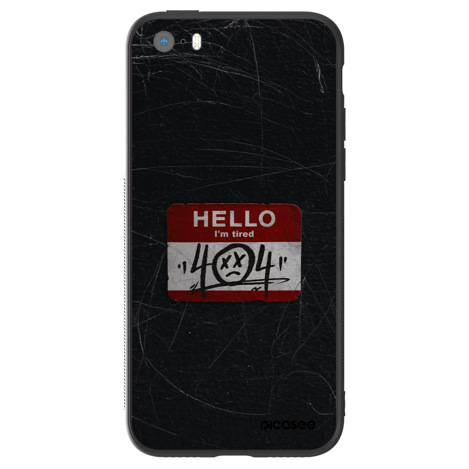 Picasee ULTIMATE CASE Apple iPhone 5/5S/SE - készülékre - HELLO 404