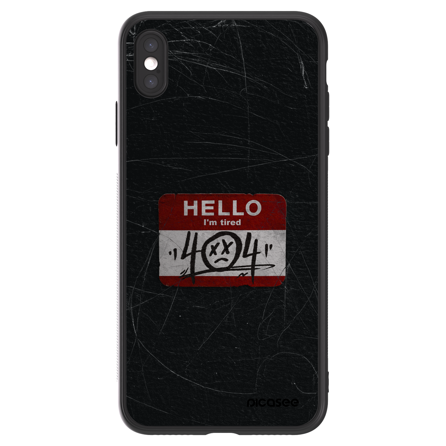Picasee ULTIMATE CASE Apple iPhone XS Max - készülékre - HELLO 404