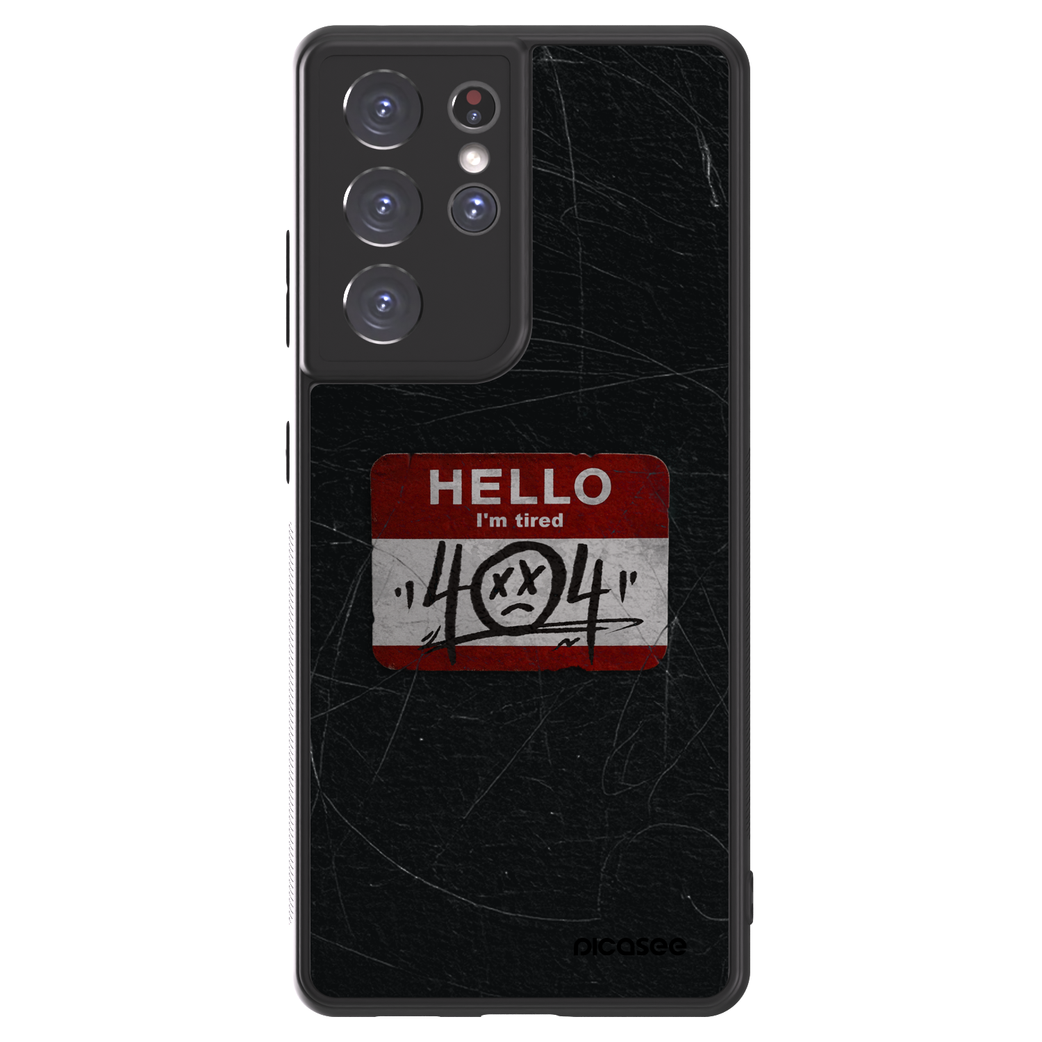 Picasee ULTIMATE CASE Samsung Galaxy S21 Ultra 5G G998B - készülékre - HELLO 404
