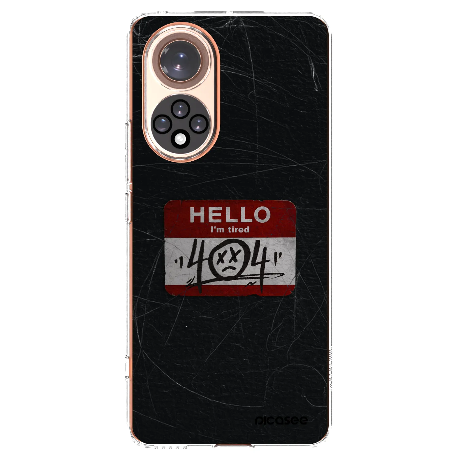 Picasee átlátszó szilikon tok az alábbi mobiltelefonokra Huawei Nova 9 - HELLO 404