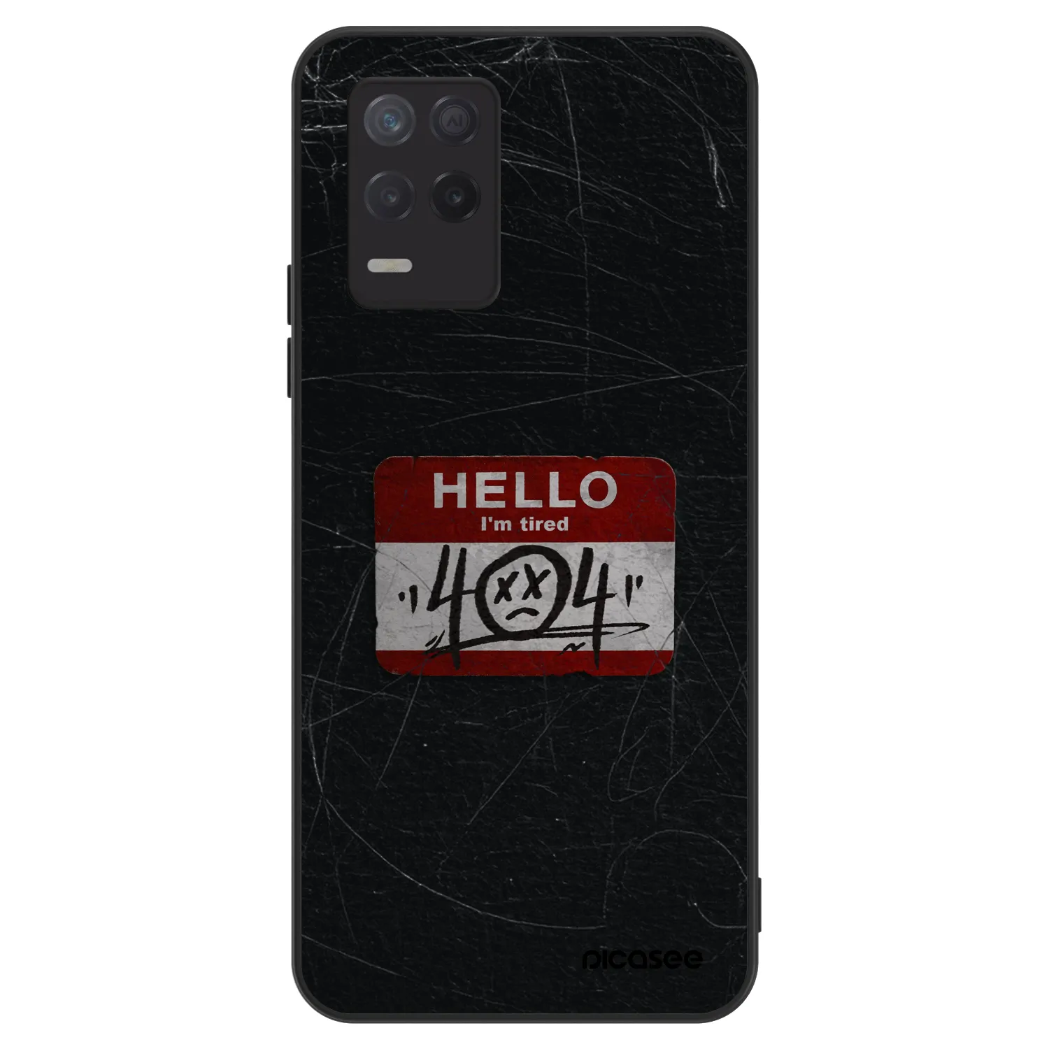 Picasee ULTIMATE CASE Realme 8 5G - készülékre - HELLO 404
