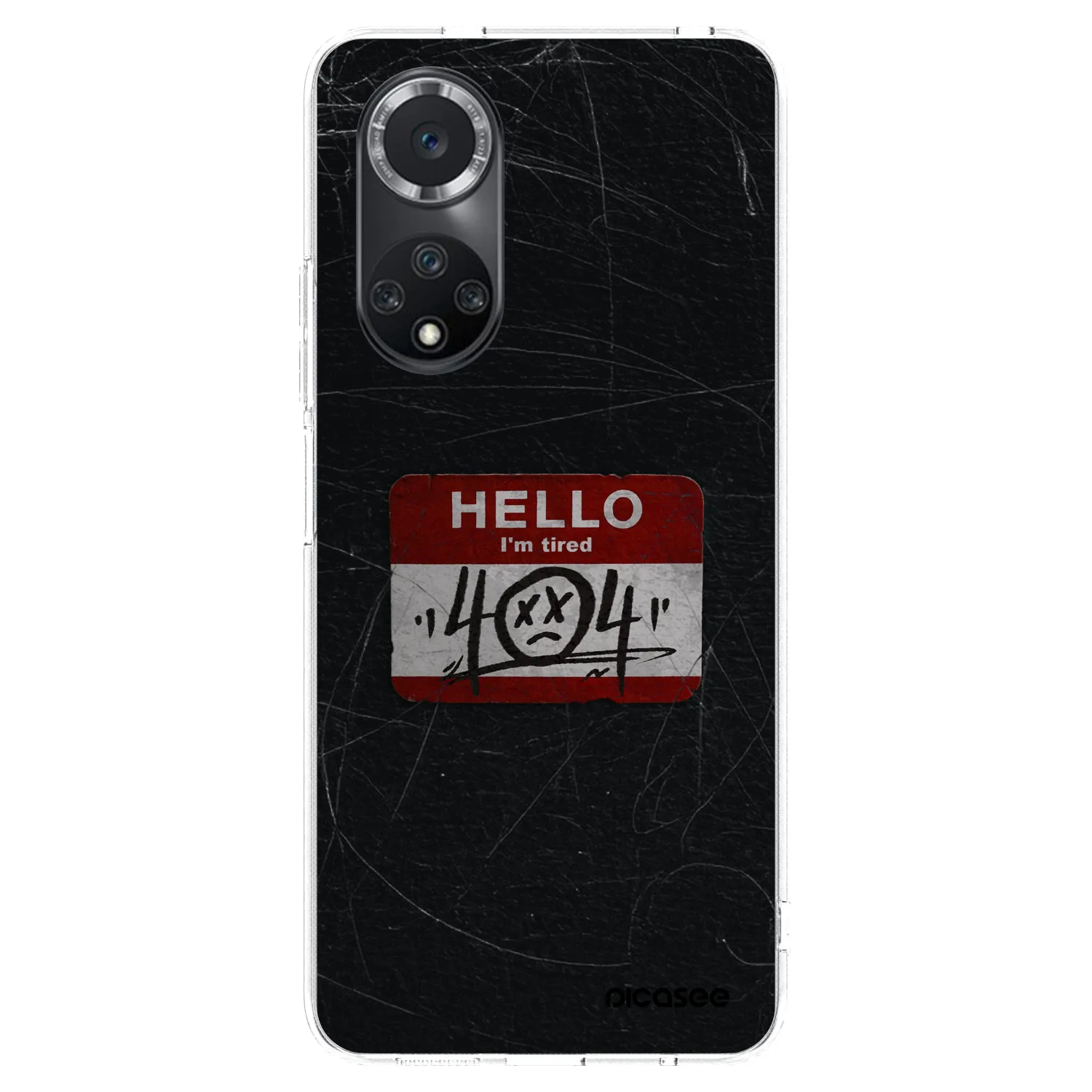 Picasee átlátszó szilikon tok az alábbi mobiltelefonokra Huawei Nova 9 SE - HELLO 404