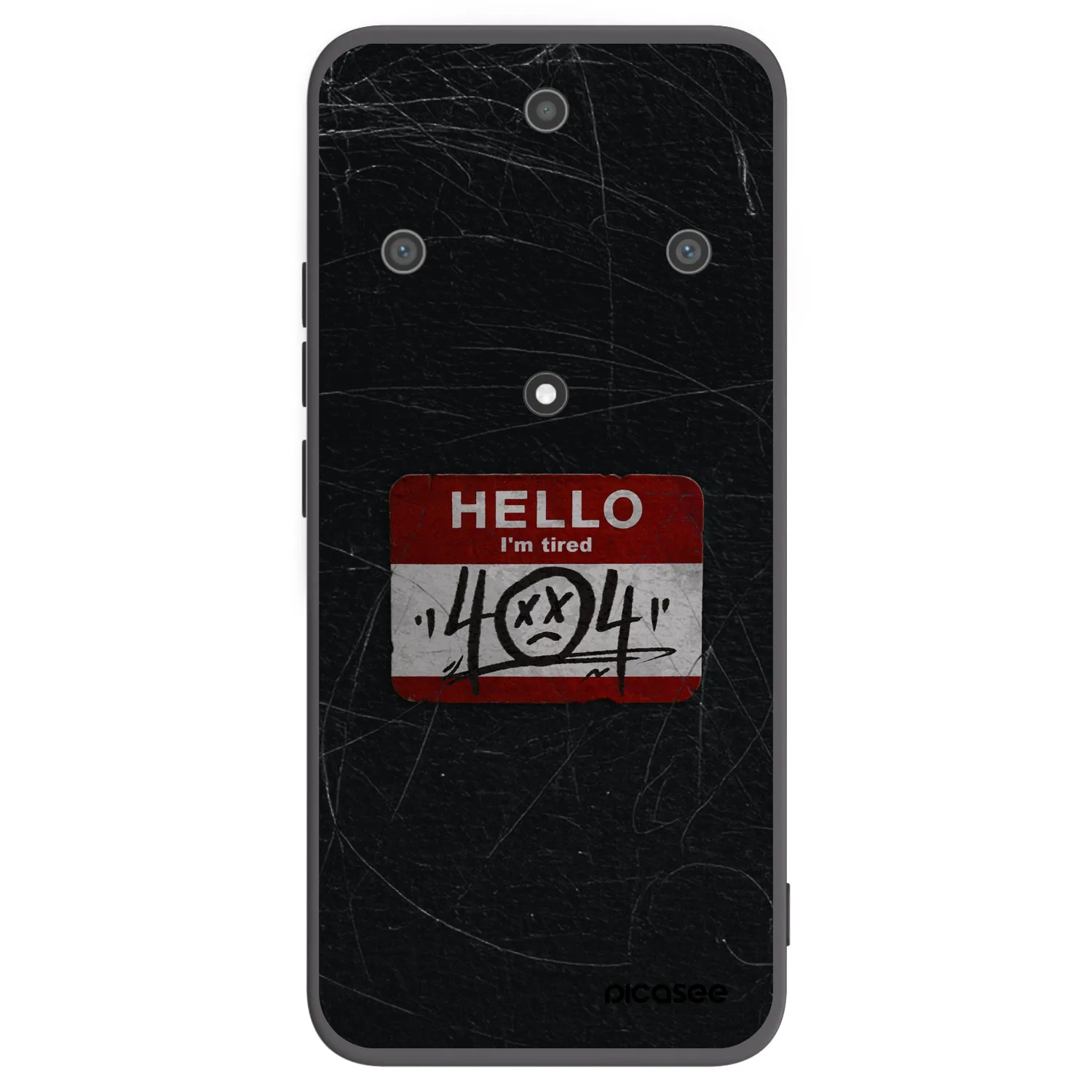 Picasee fekete szilikon tok az alábbi mobiltelefonokra Honor Magic5 Lite 5G - HELLO 404